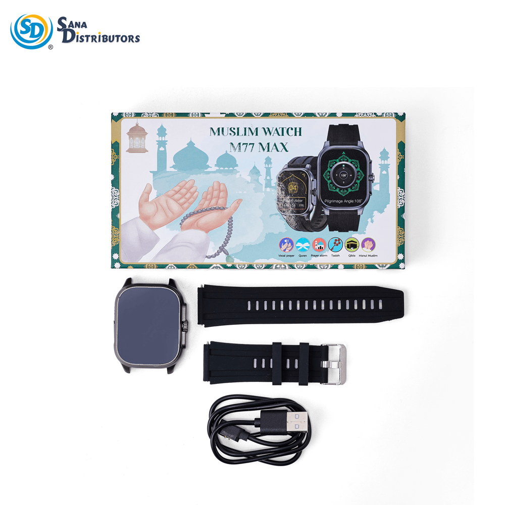 Muslim Smart Watch #m77 Max