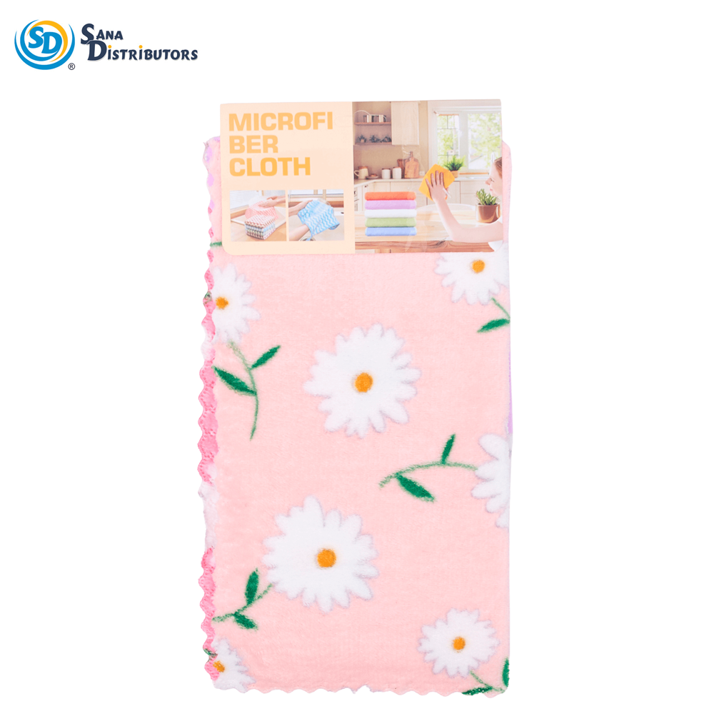 Microfiber Towel 3pcs Ass. Colours