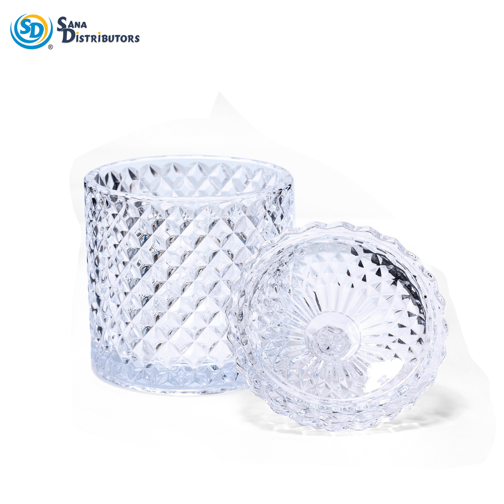 Glass Candy Dish 5"x3.5"