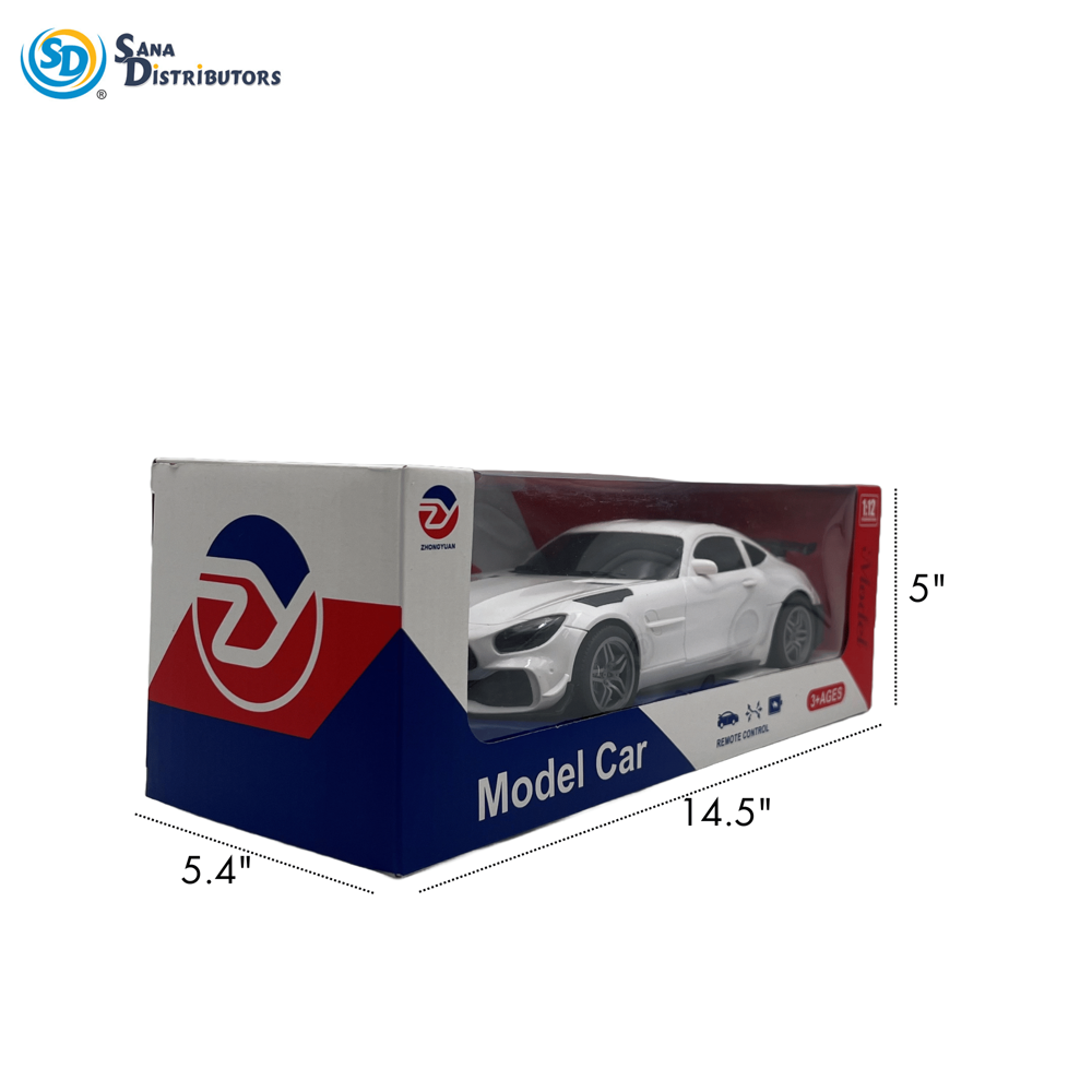 Model Car with Remote 5.4"x5"x14.5"