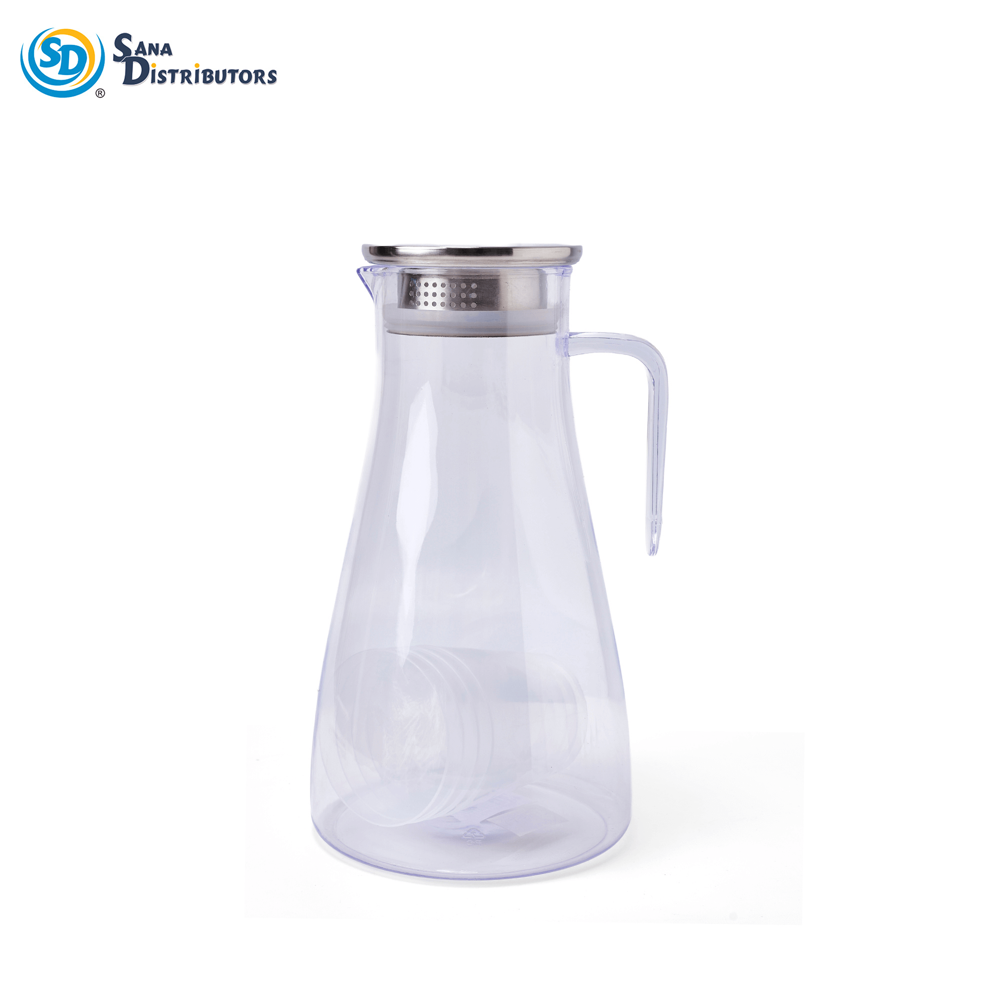 Plastic Jug with Cup 5"x11"