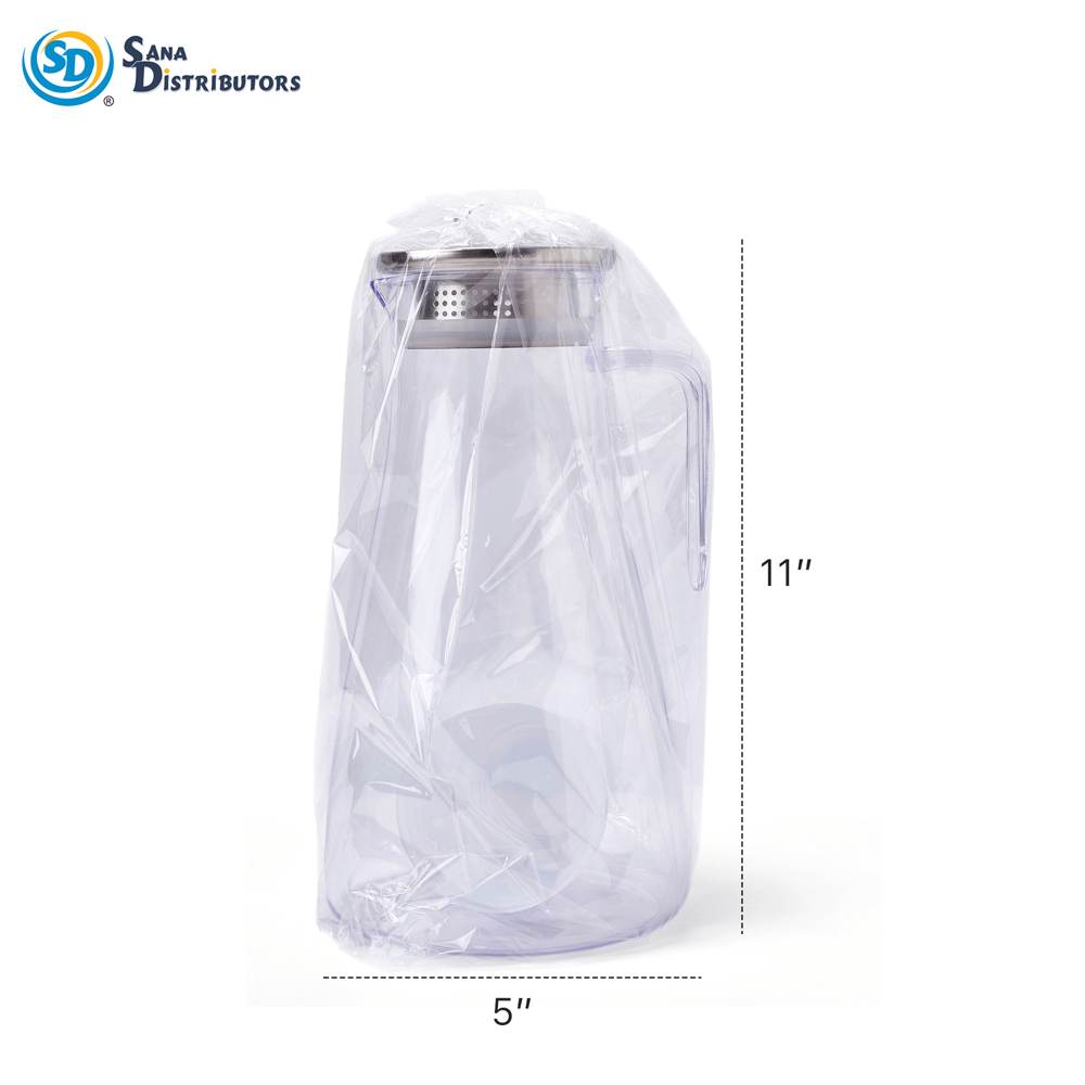 Plastic Jug with Cup 5"x11"