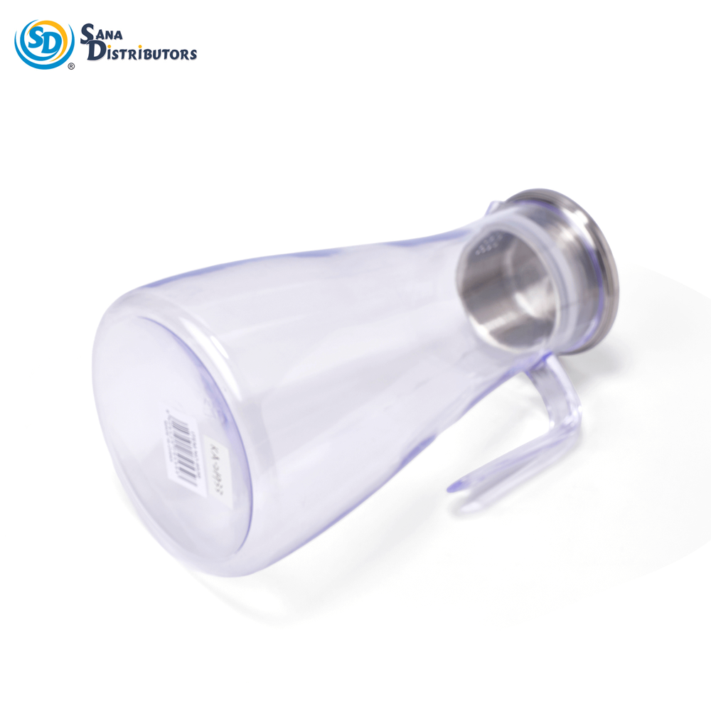 Plastic Jug with Cup 5"x11"