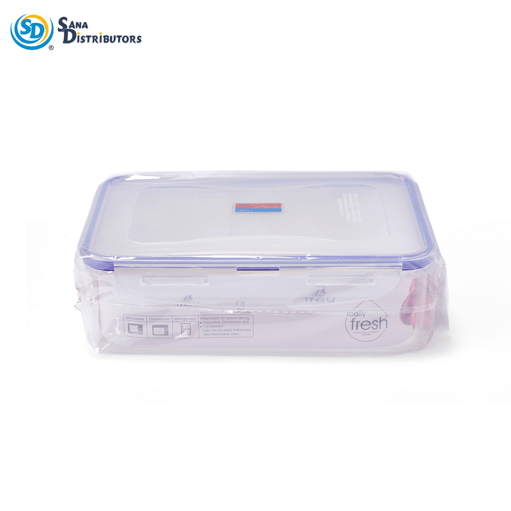 Plastic Food Container 6"x3"x9"