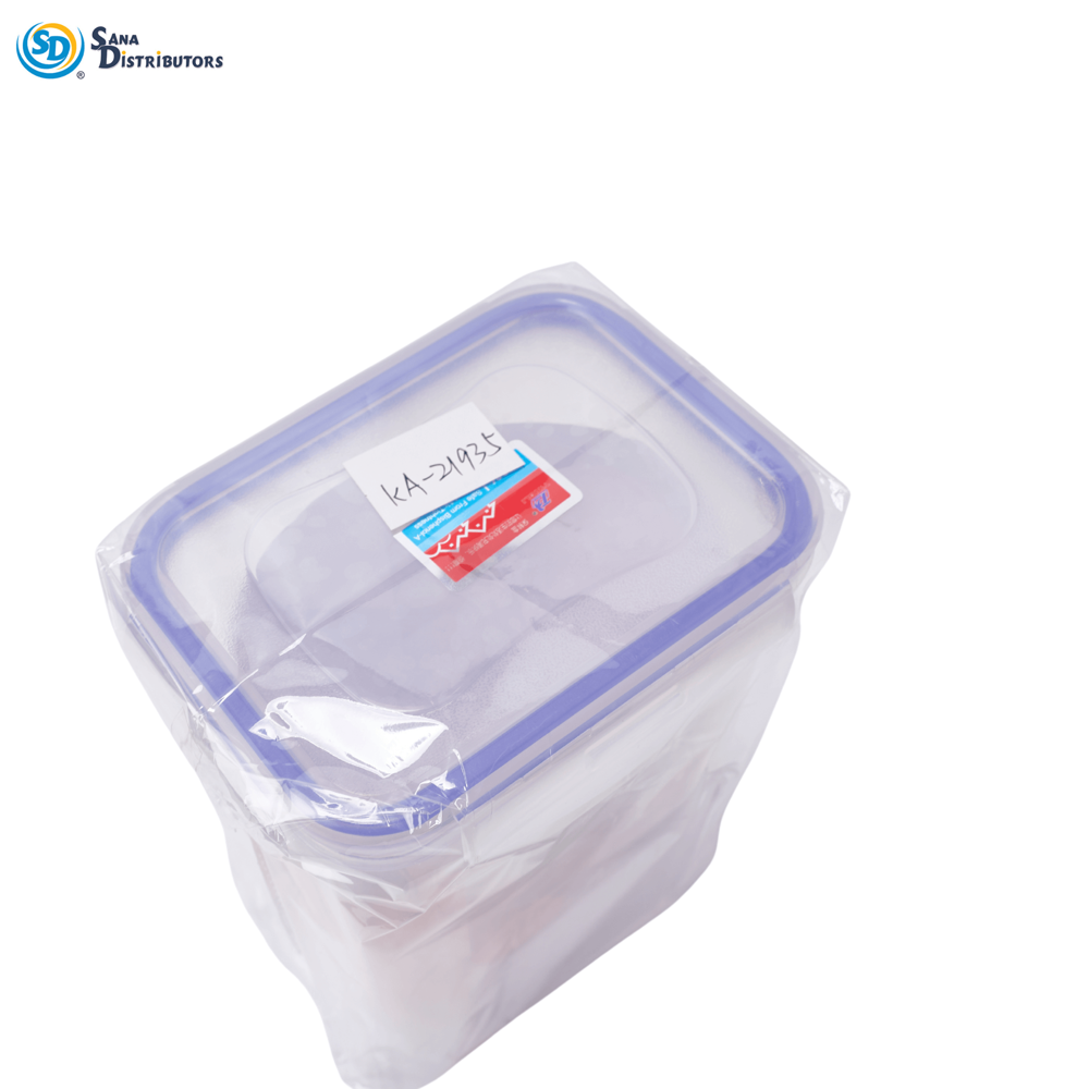 Plastic Storage Container 1300 mL 4.3"x2.8"x7"