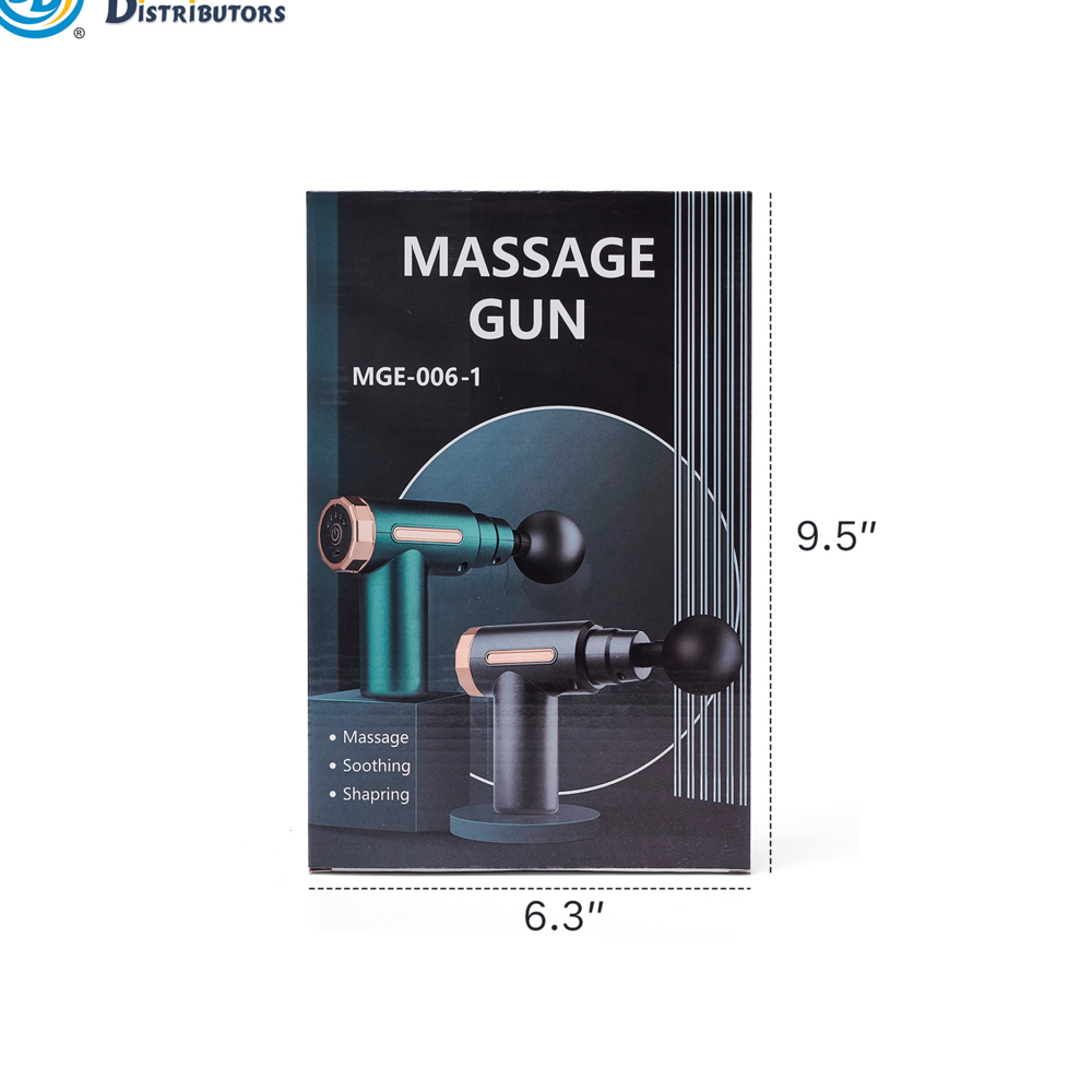 Massage Gun 6.3"x9.5" Ass.colors