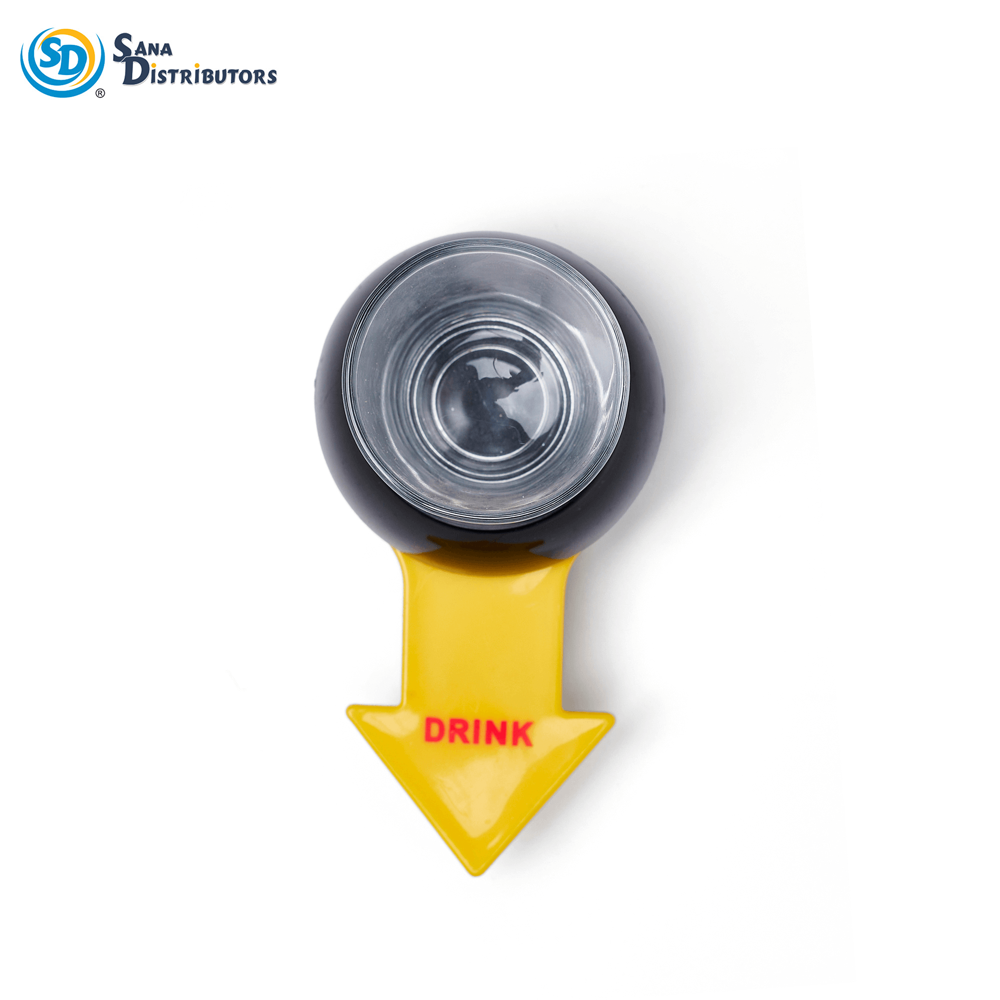 Spin the Shot 4"x2"x8"