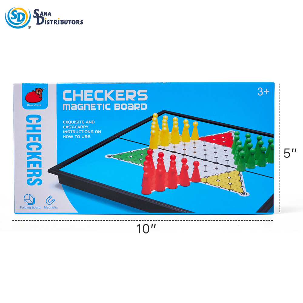 Checkers Magentic Board 5"x10"