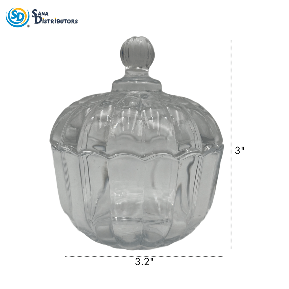 Glass Candy Dish 3"