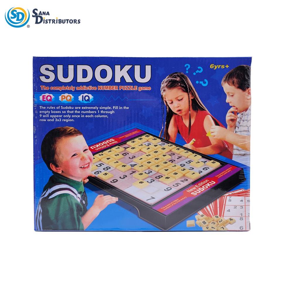 Sudoku Number Puzzle Game 9.5"x12"