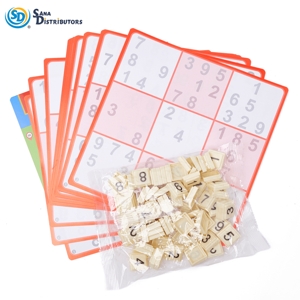 Sudoku Number Puzzle Game 9.5"x12"