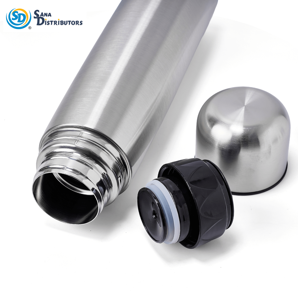 Stainless Steel Vaccum Flask 1000 mL 3.5"x13.5"