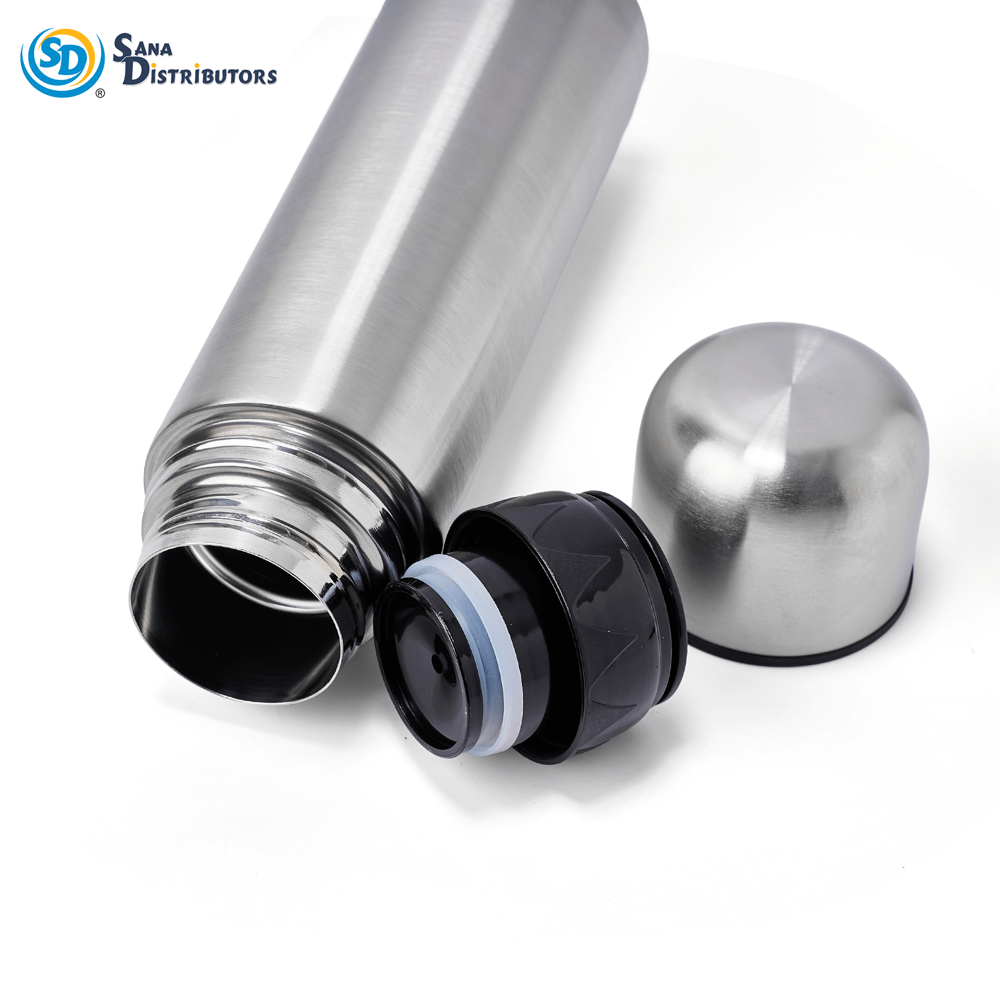 Stainless Steel Vaccum Flask 500 mL 3"x10"