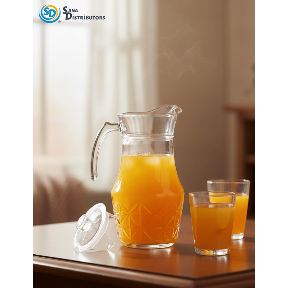 Glass Jug 1500 mL 9"