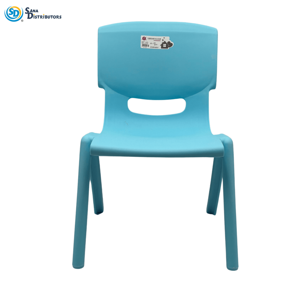 Kids Plastic Chair Ass.colors 10"x19"