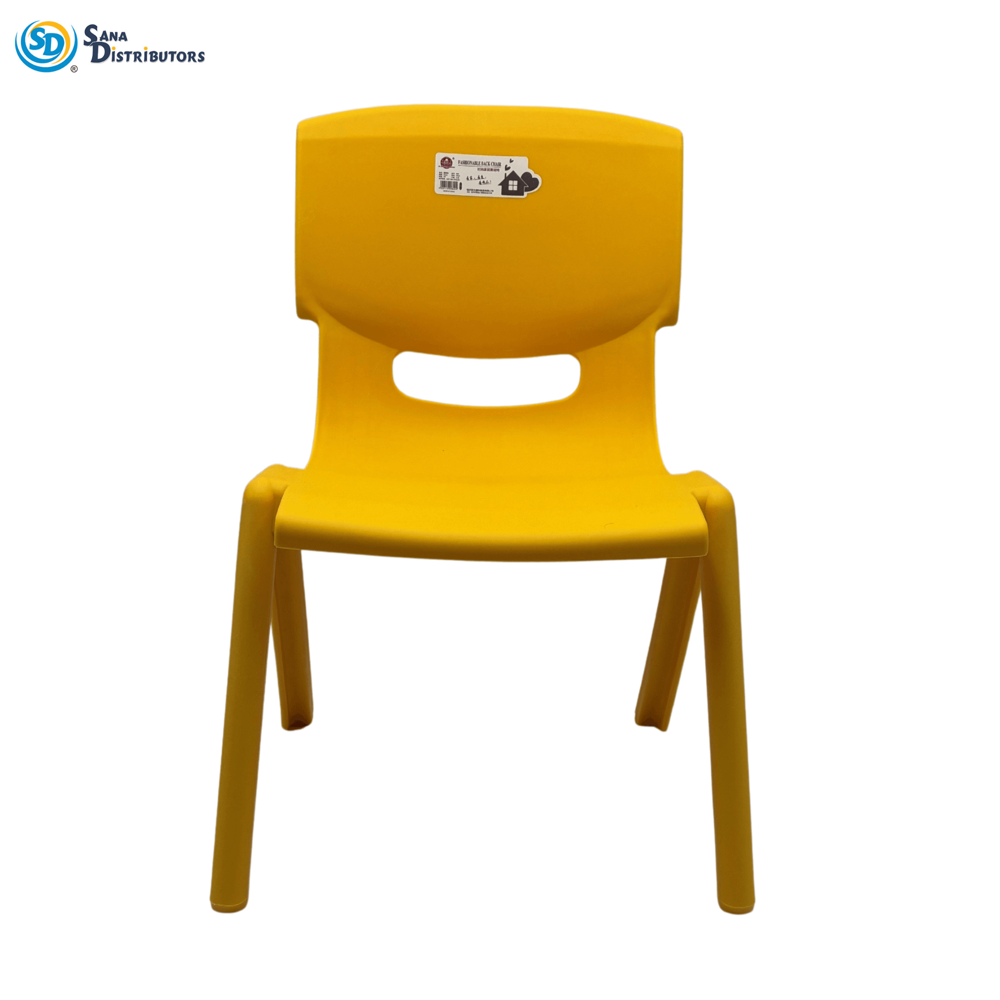 Kids Plastic Chair Ass.colors 10"x19"