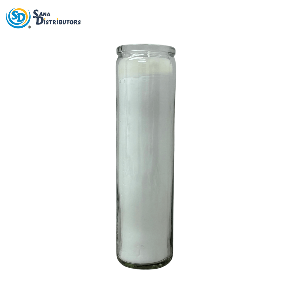 Candle in Glass Jar 8"