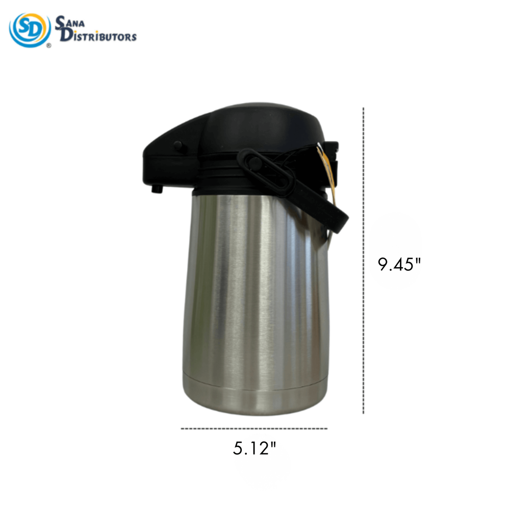 Steel Kettle Vaccum Jug 1.3 L 6"x11"