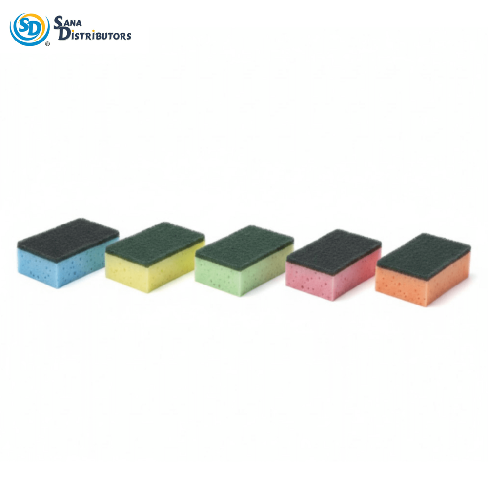 Rainbow Scrubbing Sponges 10pcs