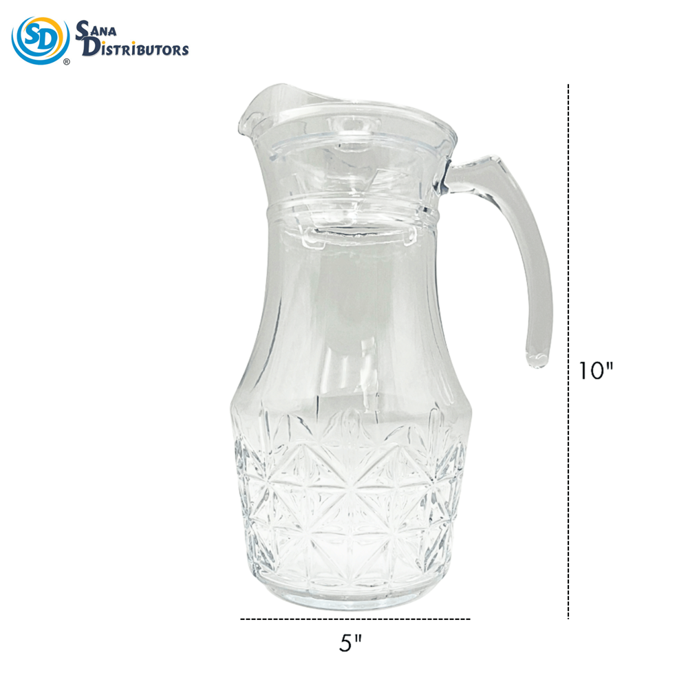 Glass Jug 1500 mL 9"
