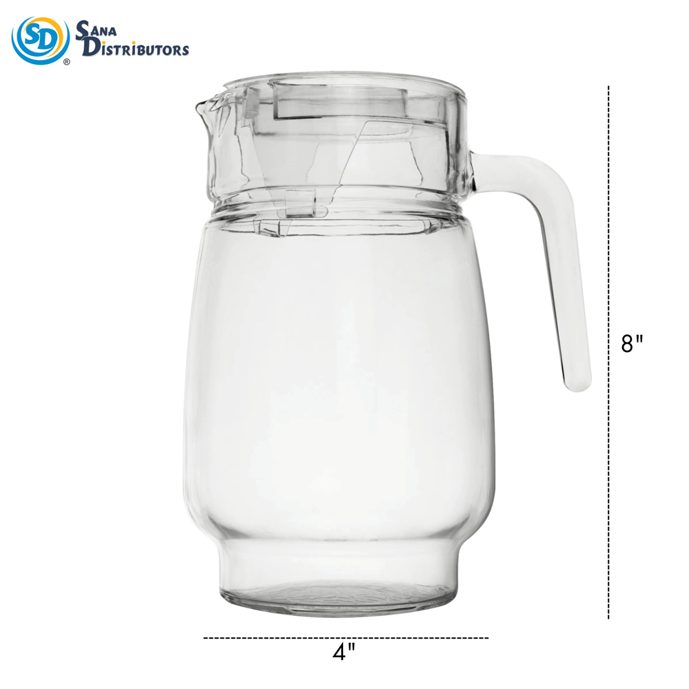 Glass Jug 1300 mL 8"