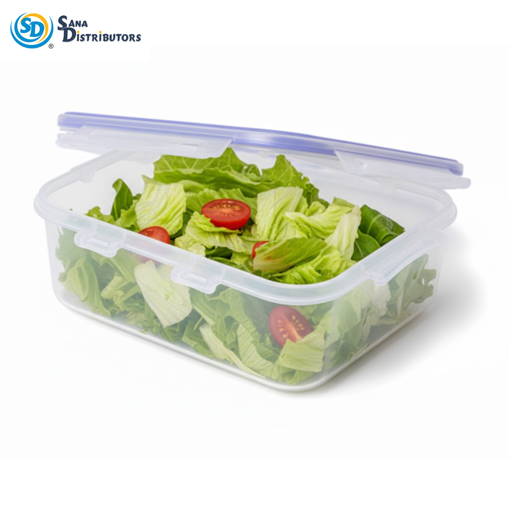 Plastic Food Container 1000 mL 5"x8"