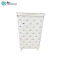 Laundry Basket with Wheels 15"x24"