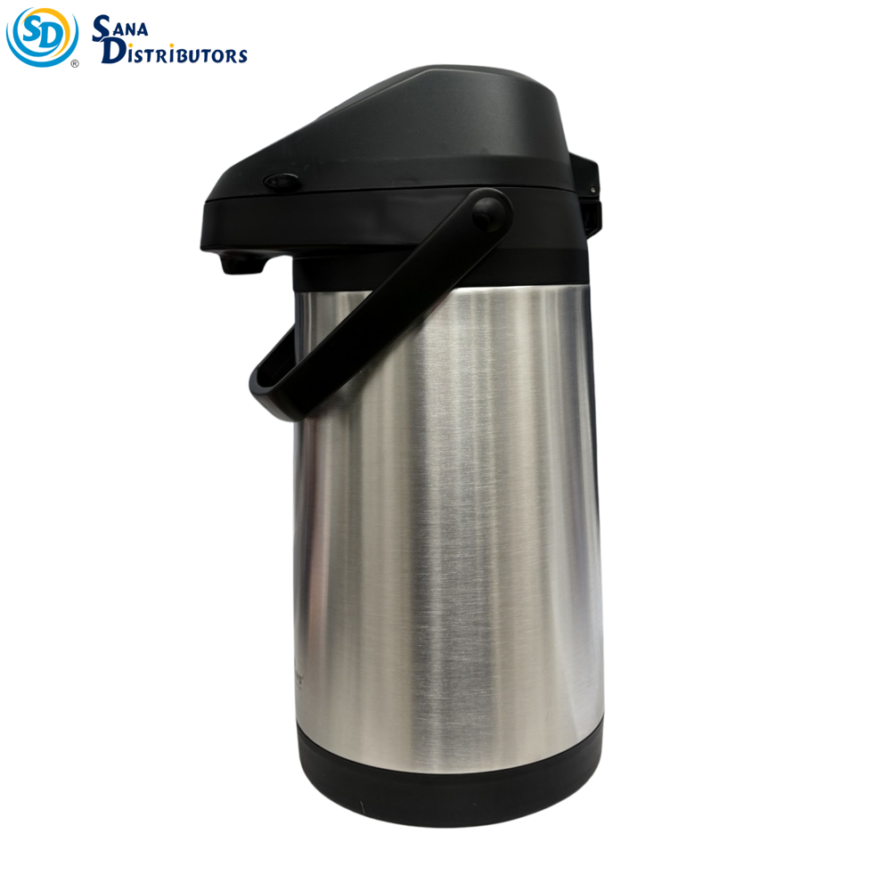Steel Thermol Jug with Pump 4 L 8"x15