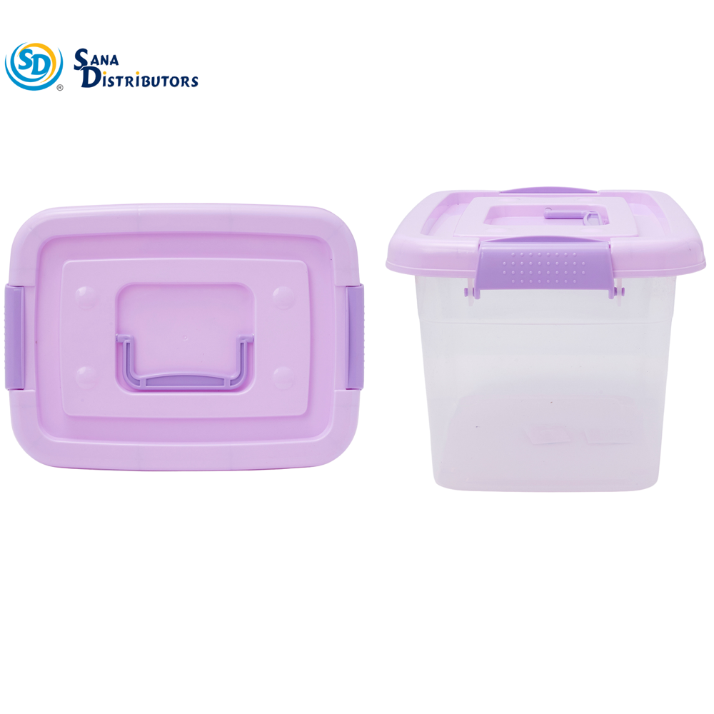 Plastic Container 7"x6"x11.8" Ass.colors