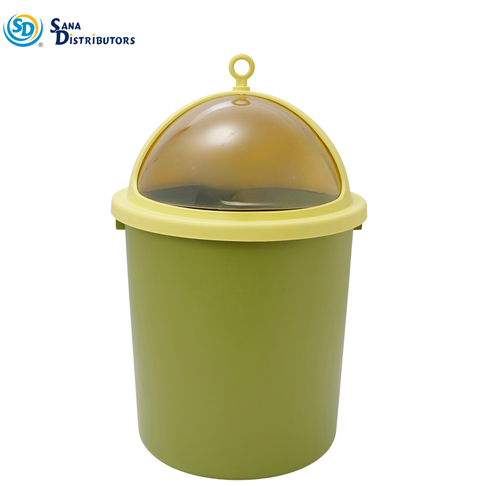 Plastic Dustbin 7.8"x13.8"