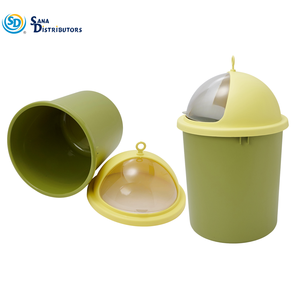 Plastic Dustbin 7.8"x13.8"