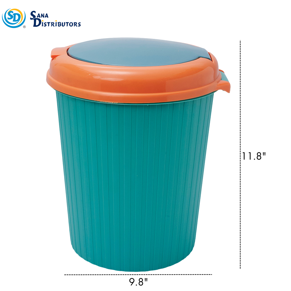 Plastic Dustbin 9.8"11.8"
