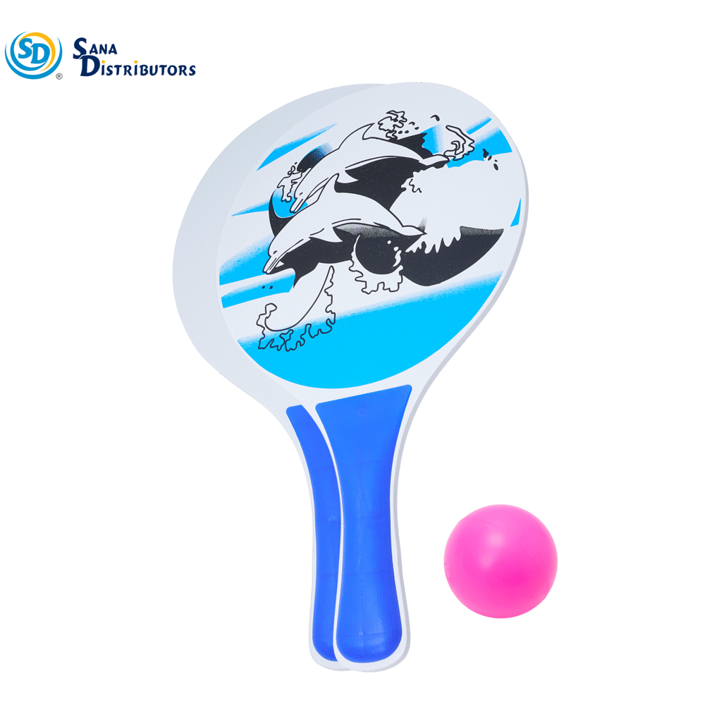 Beach Paddle Ball Set 13"