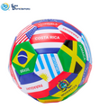 Soccer Ball Country Flag 9"