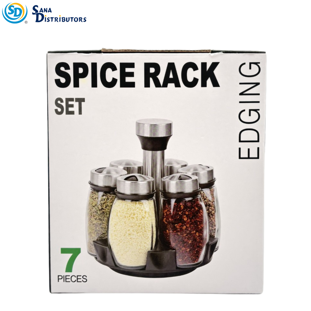 Spice Rack Set 7pcs 7"x6"