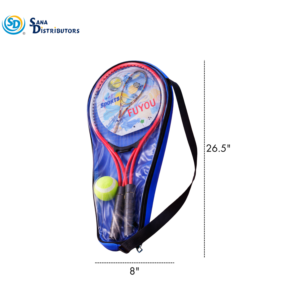 Tennis Racket with Bag Ass.color 27.5"