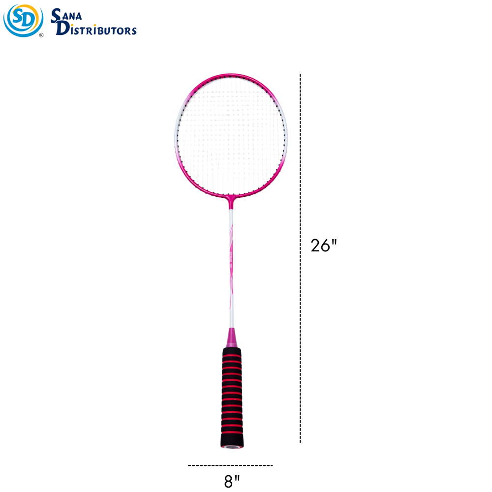 Badminton Racket with Shuttle Cock 28"