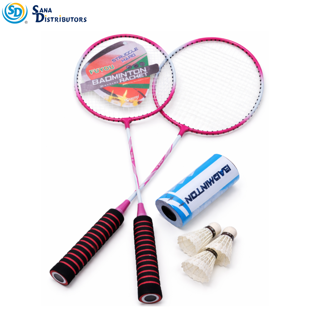 Badminton Racket with Shuttle Cock 28"
