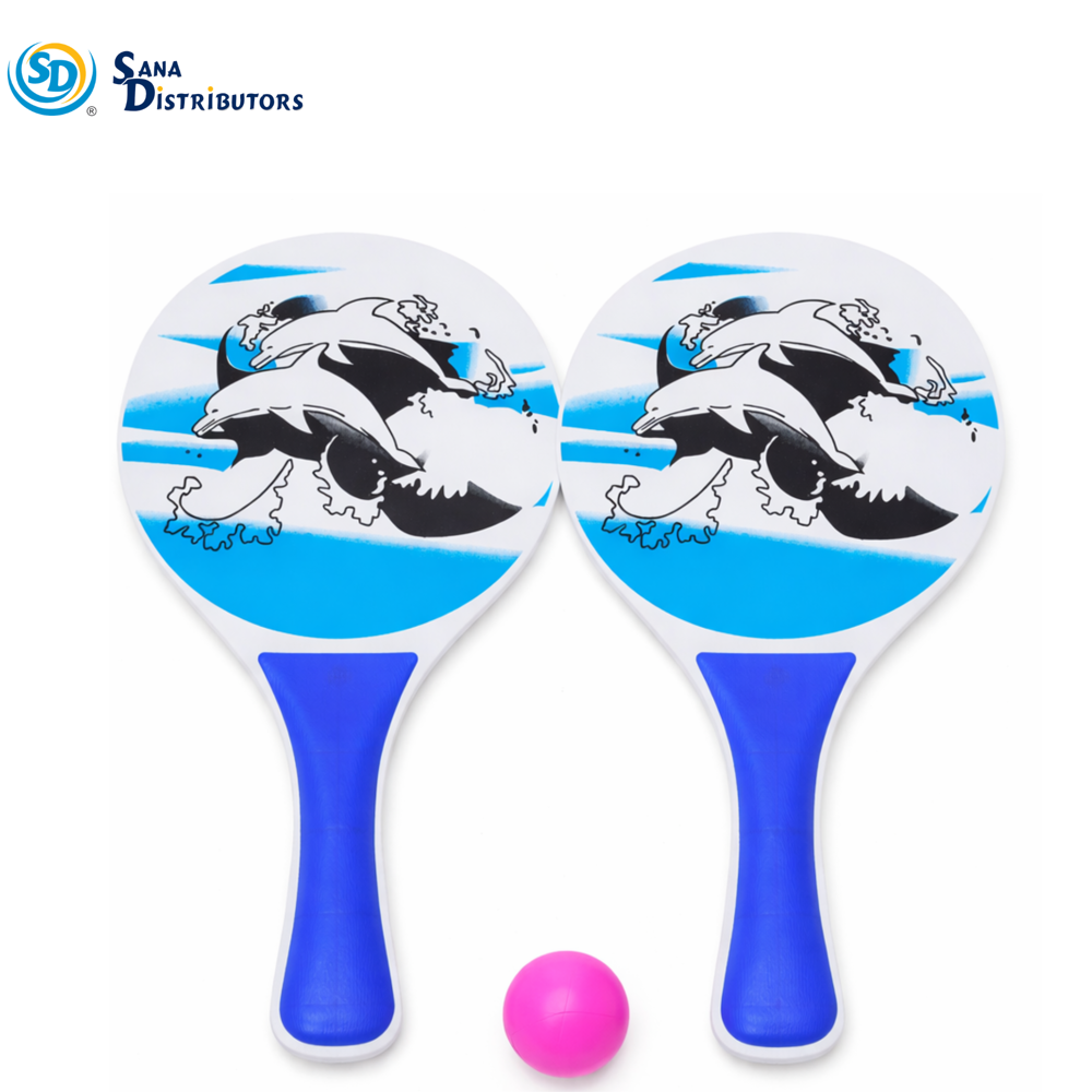 Beach Paddle Ball Set 13"
