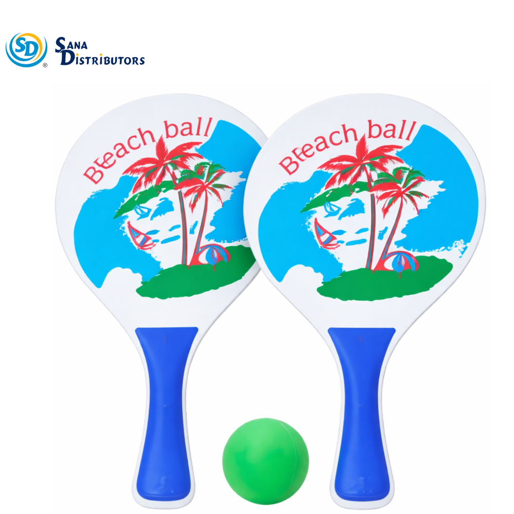 Beach Paddle Ball Set 15"