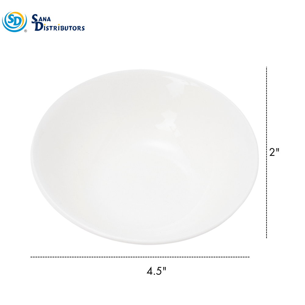 Porcelain Bowl 4.5"