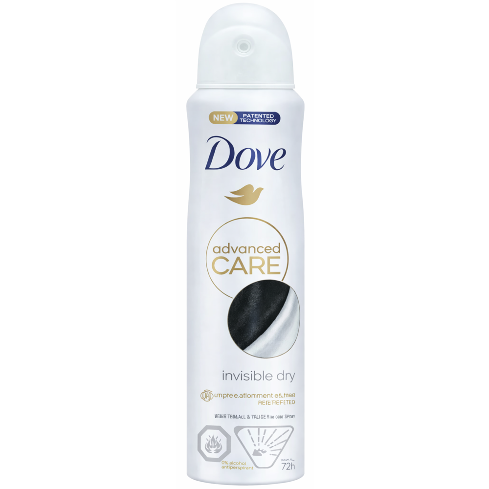 Dove Deodorant Spray- Invisible Dry 150ml($35.88 for 12pcs)