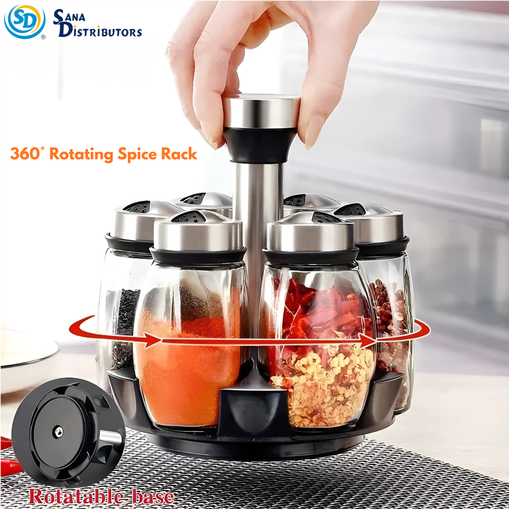 Spice Rack Set 7pcs 7"x6"