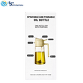 Oil Bottle Sprayable & Pourable 8"x3.5"