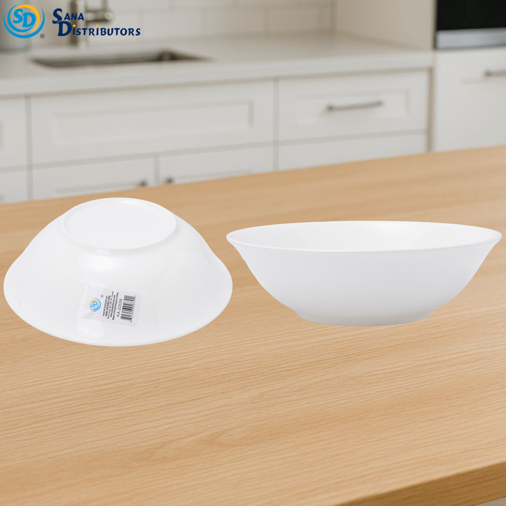 Porcelain Wide Bowl 9"
