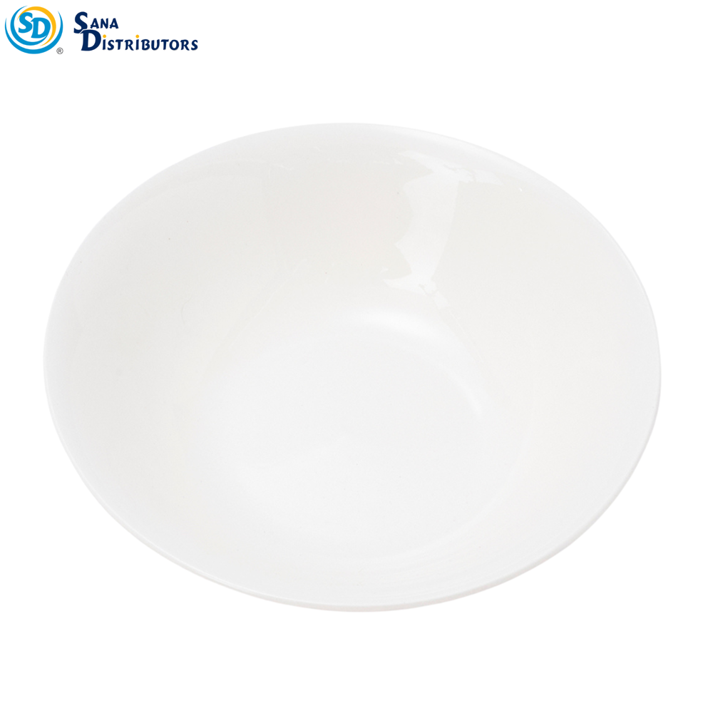 Porcelain Wide Bowl 8"