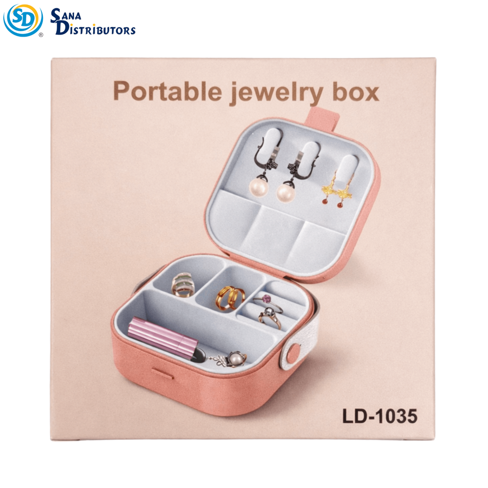 Portable Jewlery Box 4"x4"
