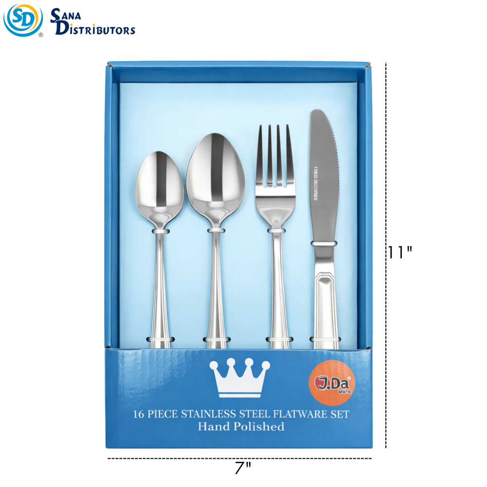 Stainless Steel Cutlery Set 16pcs