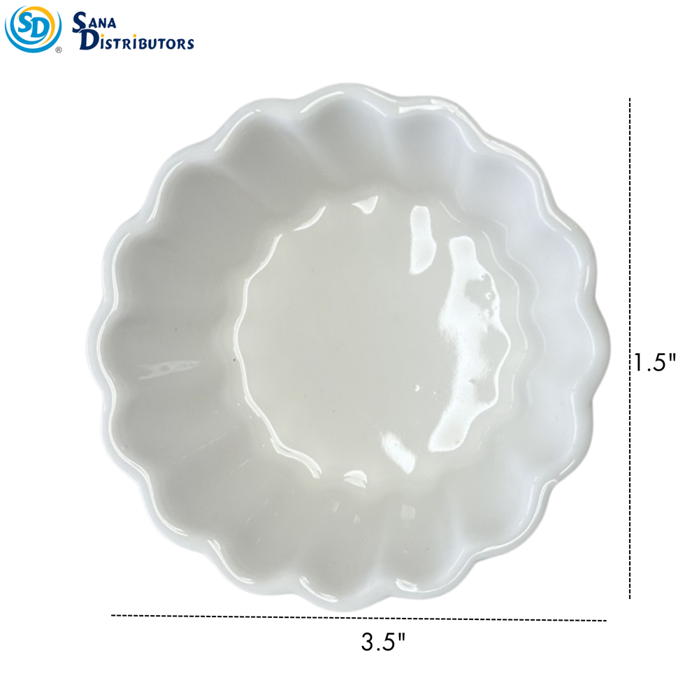Porcelain Bowl Set of 4 (Round) 8"