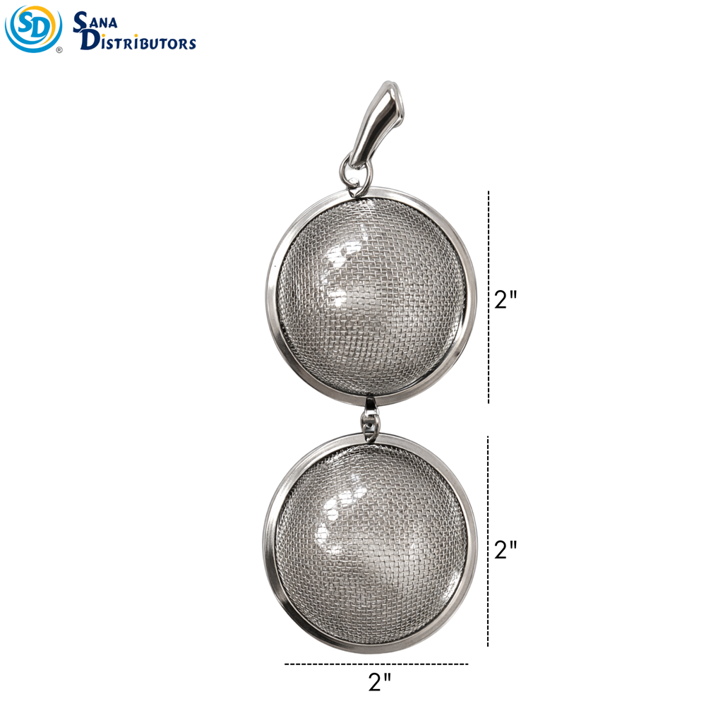 Stainless Steel Filterble Ball 2"